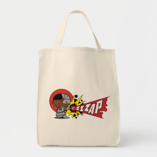 Chibi Cyborg's Cybernetic Cannon Tote Bag