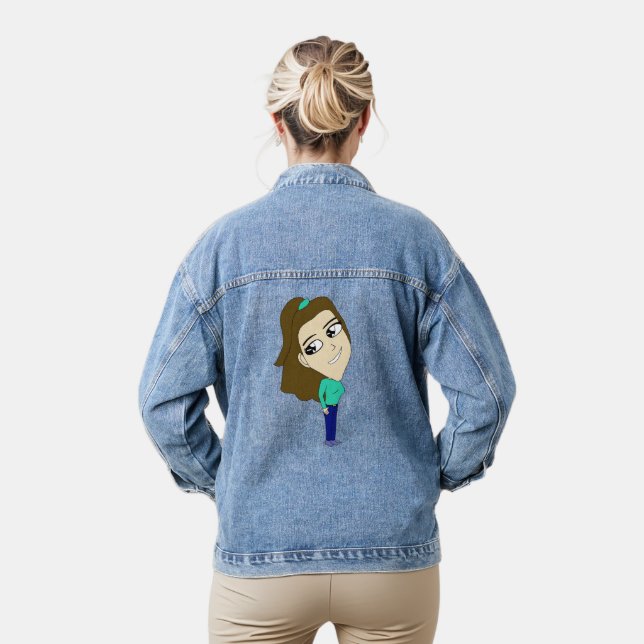 chibi    denim jacket (Model)