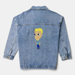 chibi    denim jacket