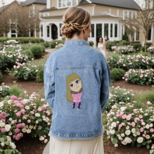 chibi denim jacket