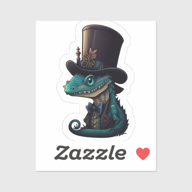 Chibi Dragon in a Top Hat (Sheet)