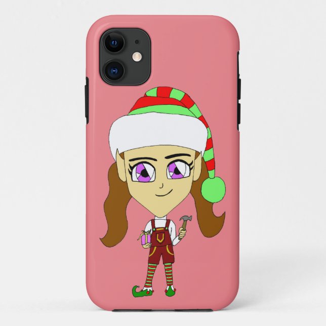 chibi elf   Case-Mate iPhone case (Back)