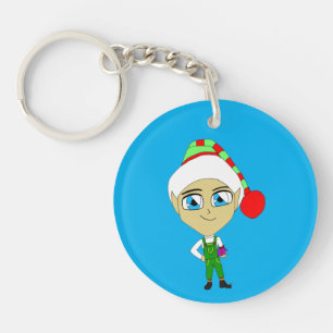 chibi elf   keychain