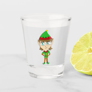 chibi elf shot glass