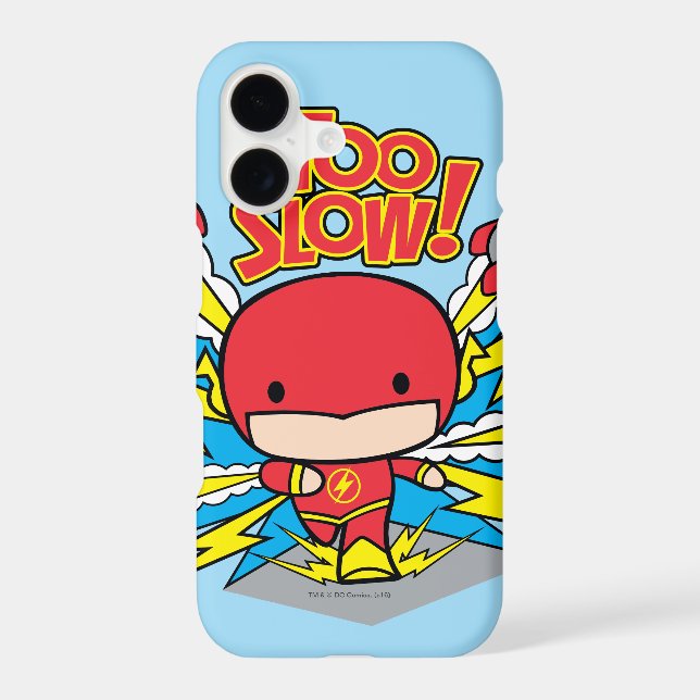 Chibi Flash Outrunning Rockets (Back)