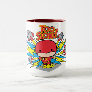 Chibi Flash Outrunning Rockets Mug