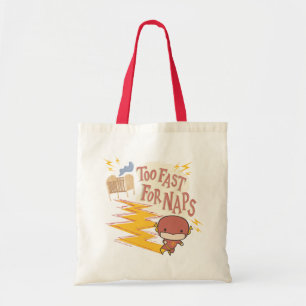 Chibi Flash Too Fast For Naps Tote Bag