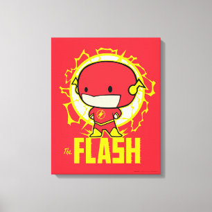 Chibi Flash With Electricity Canvas Print