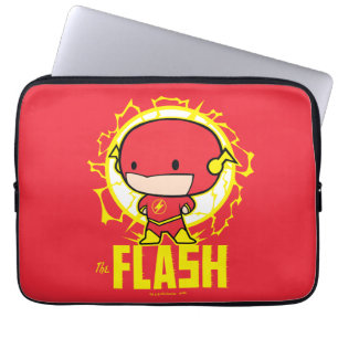 Chibi Flash With Electricity Laptop Sleeve