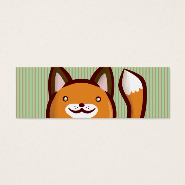 Chibi Fox Bookmark (Front)