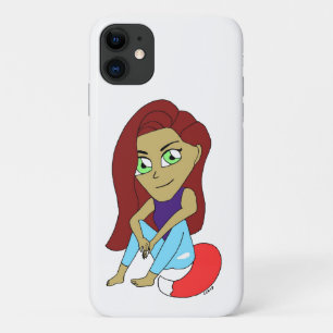chibi foxy girl iPhone 11 case
