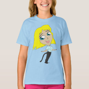 chibi girl with a tail T-Shirt