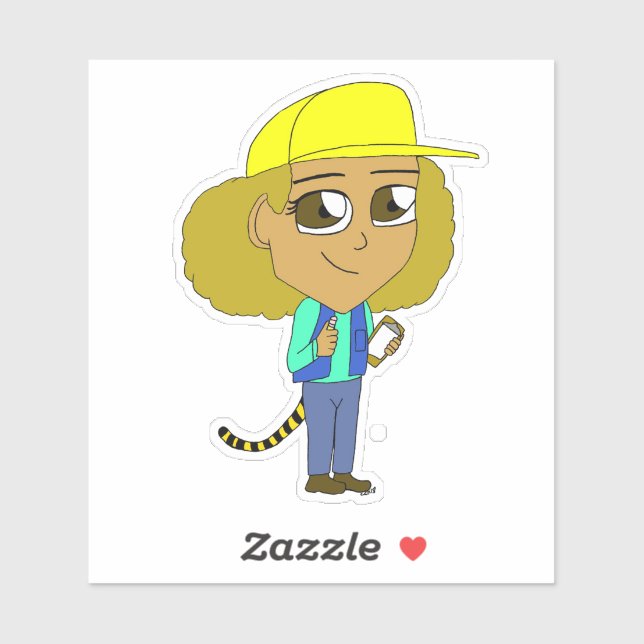 chibi girl with a tiger tail   (Sheet)