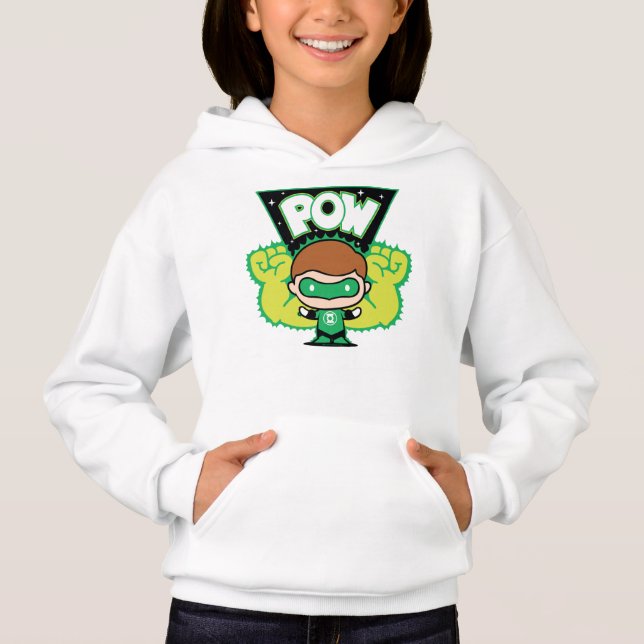Chibi Green Lantern Forming Giant Fists (Front)