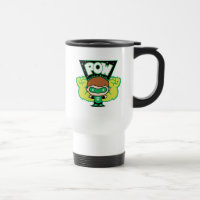Chibi Green Lantern Forming Giant Fists