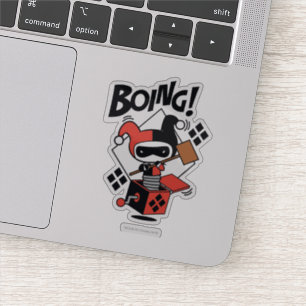 Chibi Harley-Quinn-In-A-Box With Hammer