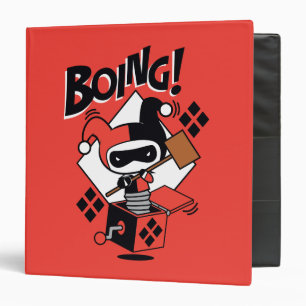 Chibi Harley-Quinn-In-A-Box With Hammer Binder