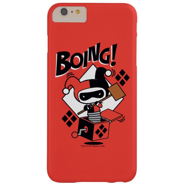 Chibi Harley-Quinn-In-A-Box With Hammer Case-Mate iPhone Case (Back)