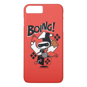 Chibi Harley-Quinn-In-A-Box With Hammer iPhone 8 Plus/7 Plus Case