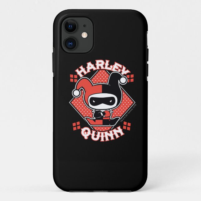 Chibi Harley Quinn Splits Case-Mate iPhone Case (Back)
