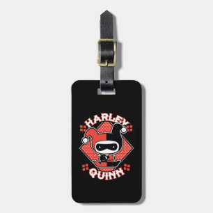 Chibi Harley Quinn Splits Luggage Tag