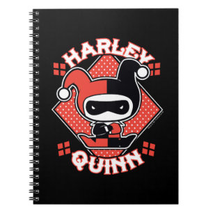 Chibi Harley Quinn Splits Notebook