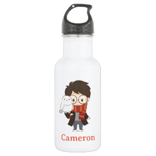 Chibi HARRY POTTER™ & Hedwig 532 Ml Water Bottle