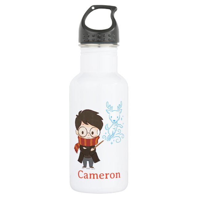 Chibi HARRY POTTER™ Patronus 532 Ml Water Bottle (Front)