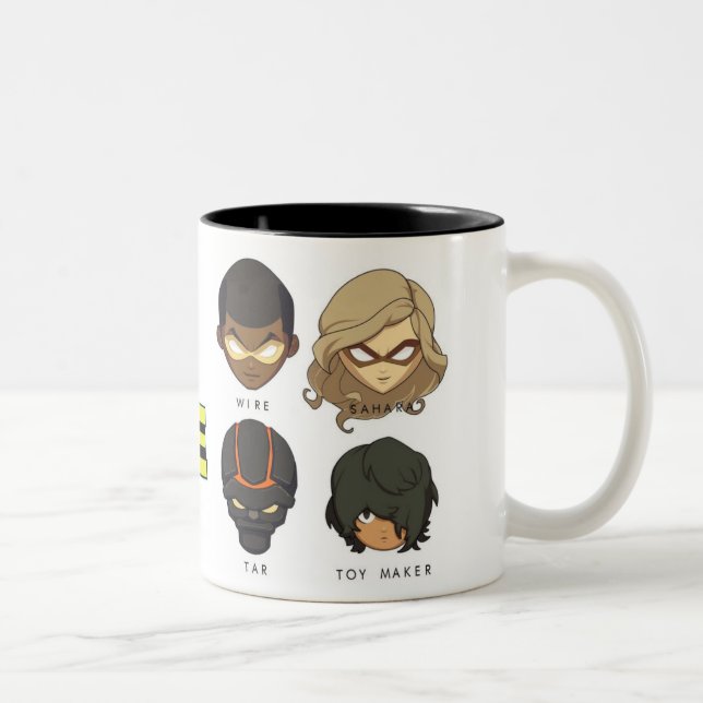 Chibi Heroes Mug (Right)