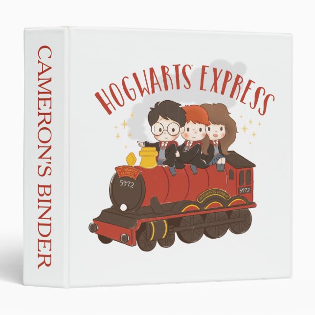 Chibi HOGWARTS EXPRESS™ Ride Binder (Front/Spine)