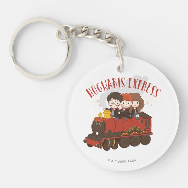 Chibi HOGWARTS EXPRESS™ Ride Keychain (Front)
