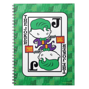 Chibi Joker Playing Card Notebook