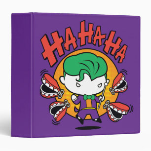 Chibi Joker With Toy Teeth Binder