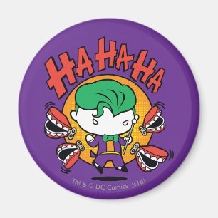 Chibi Joker With Toy Teeth Magnet