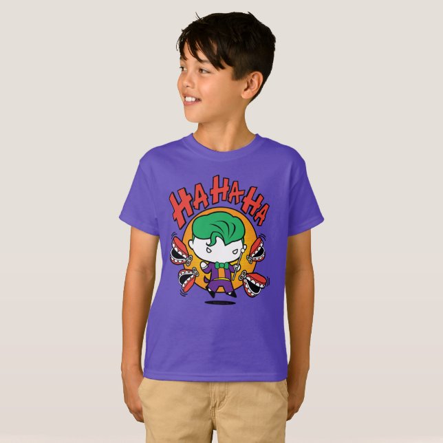 Chibi Joker With Toy Teeth T-Shirt (Front Full)
