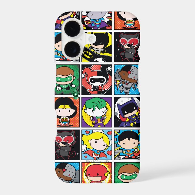 Chibi Justice League Character Pattern (Back)