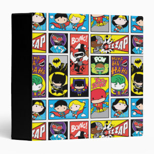 Chibi Justice League Compilation Pattern Binder