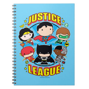 Chibi Justice League Group Notebook