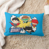 Chibi Justice League of America Explosion Lumbar Pillow (Blanket)