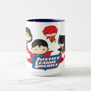 Chibi Justice League of America Stars Mug