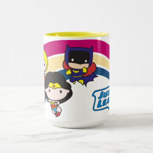 Chibi Justice League Rainbow Mug