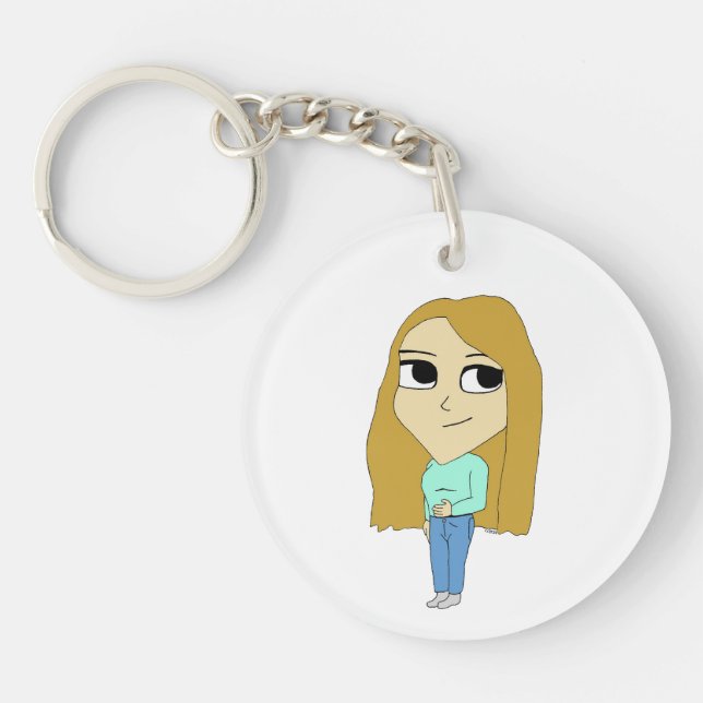 chibi   keychain (Front)