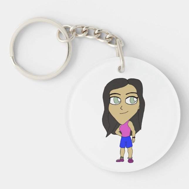 chibi   keychain (Front)