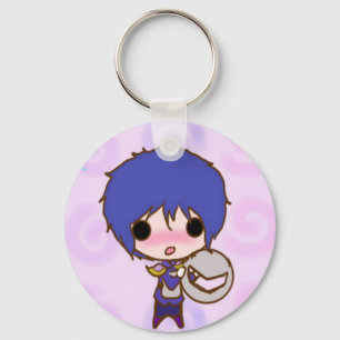 Chibi knight with no mask keychain