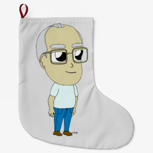 chibi   large christmas stocking
