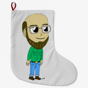 chibi   large christmas stocking