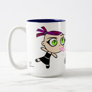 Chibi mousseux et tasse de Germaine