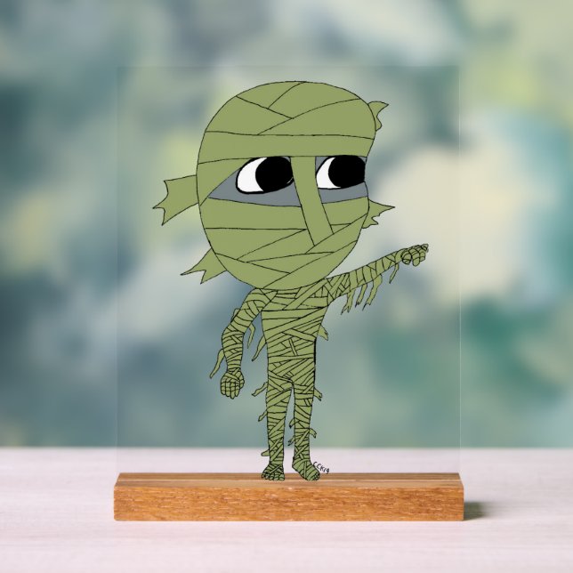 chibi mummy  acrylic sign (Neutral)