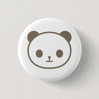 chibi panda 1 inch round button