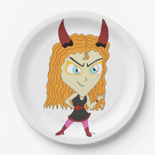 chibi paper plate